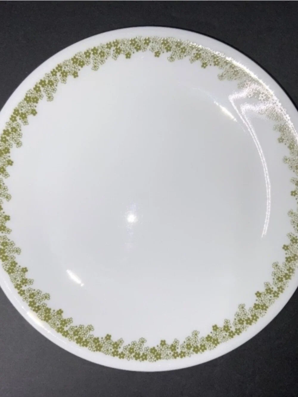 Set of 5, Corelle Spring Blossom, Crazy Daisy 9 7/8 Dinner Plates - EUC